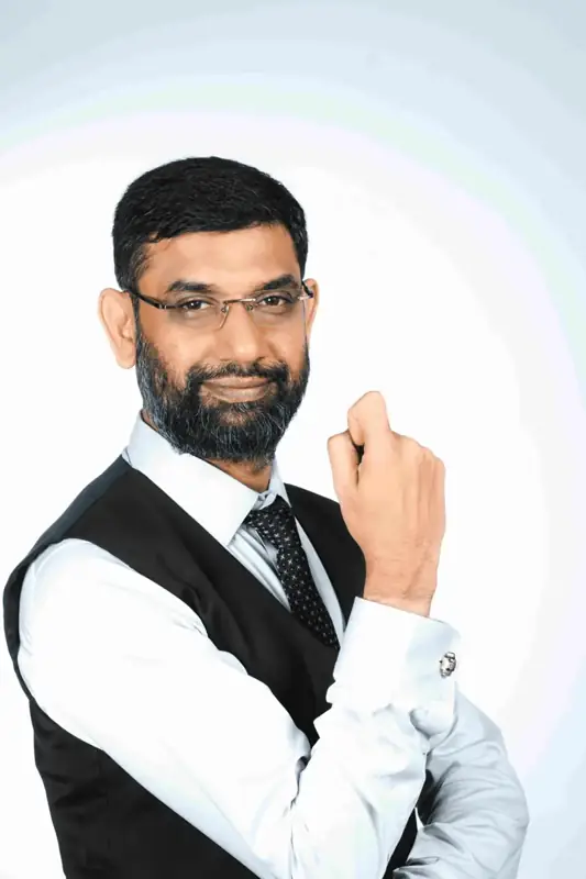 Instagram reel thumbnail: Say this before your next presentation, Saurabh Jain motivational speaker and corporate trainer