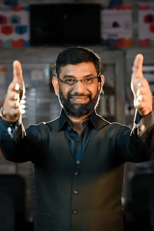 Instagram reel thumbnail: The 60-second mindset reset, Saurabh Jain motivational speaker and corporate trainer